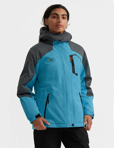 Women'S Mountain Waterproof Ski Snow Jacket Winter Windproof Rain Jacket
