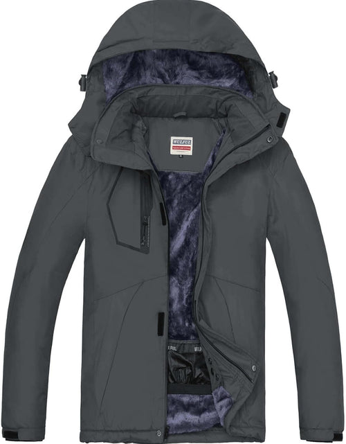 Load image into Gallery viewer, Men&#39;S Waterproof Ski Jacket Warm Winter Snow Coat Mountain Windbreaker Hooded Raincoat
