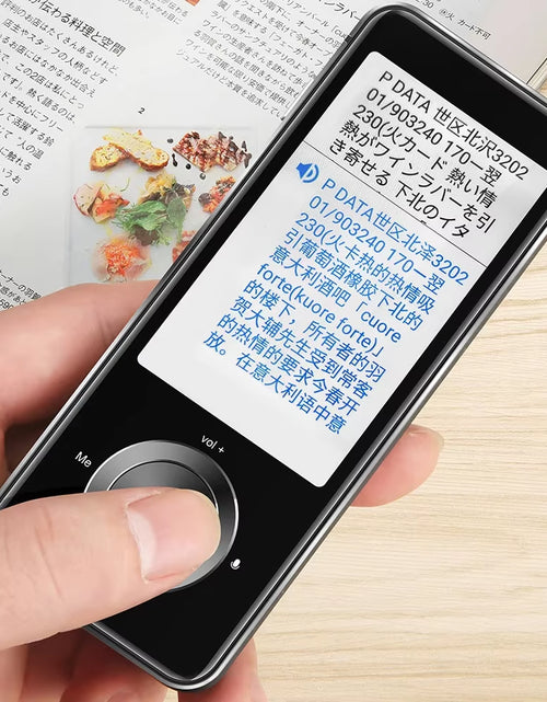 Load image into Gallery viewer, M9 Language Translator Device 107 National Languages Intelligent Translator Real-Time Voice, Recording, Text Translation Device
