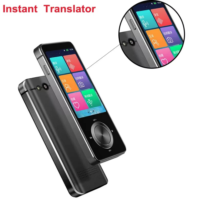 M9 Language Translator Device 107 National Languages Intelligent Translator Real-Time Voice, Recording, Text Translation Device