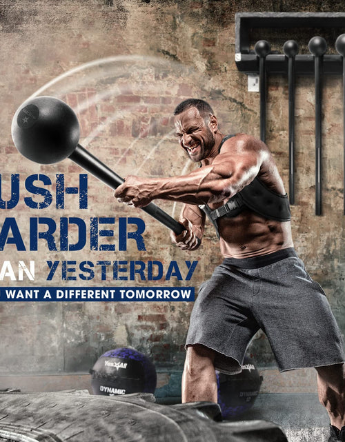 Load image into Gallery viewer, Steel Mace Bell for Strength Training - Support Full Body, Muscles, Shoulder, Grips &amp; Forearms Workouts to Rehabilitation, Stretching 5, 7, 10, 15, 20, 25, 30Lb for Woman &amp; Man
