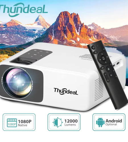 Projector Td93Pro Full HD Video 1080P Proyector Android Wifi Projector Home Media Player Video TD93 Pro Projetor