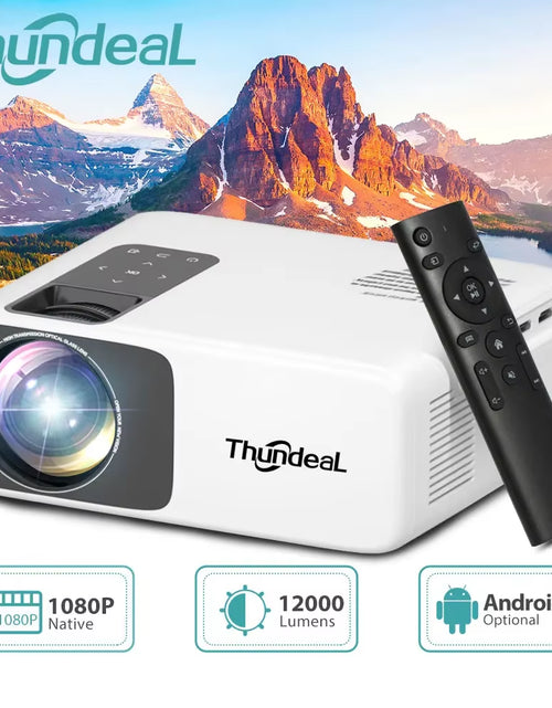Load image into Gallery viewer, Projector Td93Pro Full HD Video 1080P Proyector Android Wifi Projector Home Media Player Video TD93 Pro Projetor
