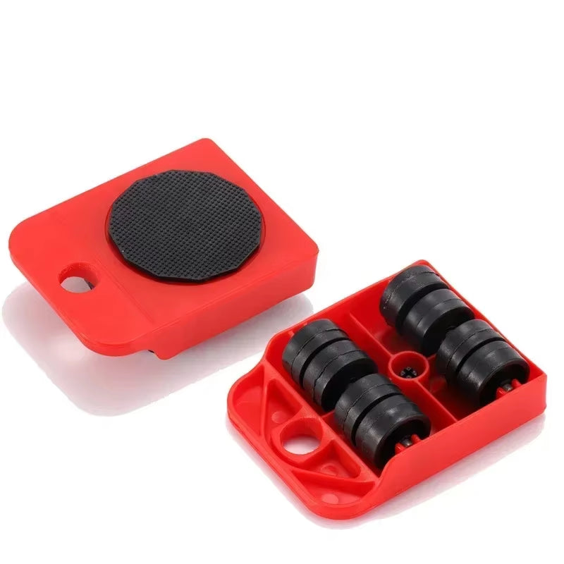 EasyGlide Furniture Mover Set – Heavy Lifter Bar & Slider Wheels for Effortless Moving