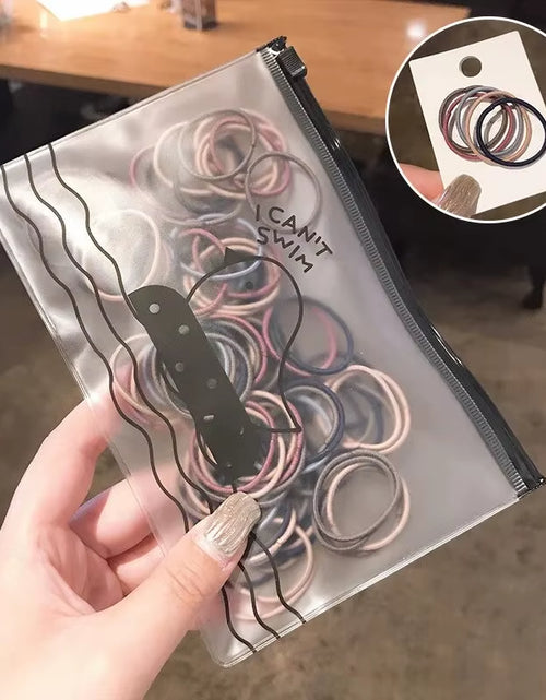 Load image into Gallery viewer, 100Pcs/Set Girls Elastic Hair Bands Girls Hair Accessories 2.5Cm Colorful Rubber Band Children Ponytail Holder Kids Hair Ties
