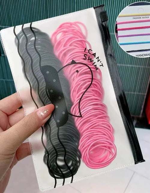 Load image into Gallery viewer, 100Pcs/Set Girls Elastic Hair Bands Girls Hair Accessories 2.5Cm Colorful Rubber Band Children Ponytail Holder Kids Hair Ties
