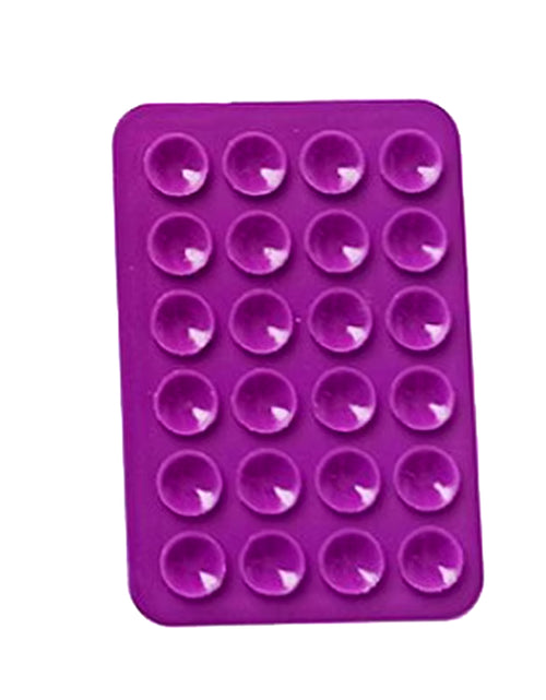 Load image into Gallery viewer, Double Side Silicone Suction Pad for Mobile Phone Fixture Suction Cup Backed Adhesive Silicone Rubber Sucker Pad for Fixed Pad
