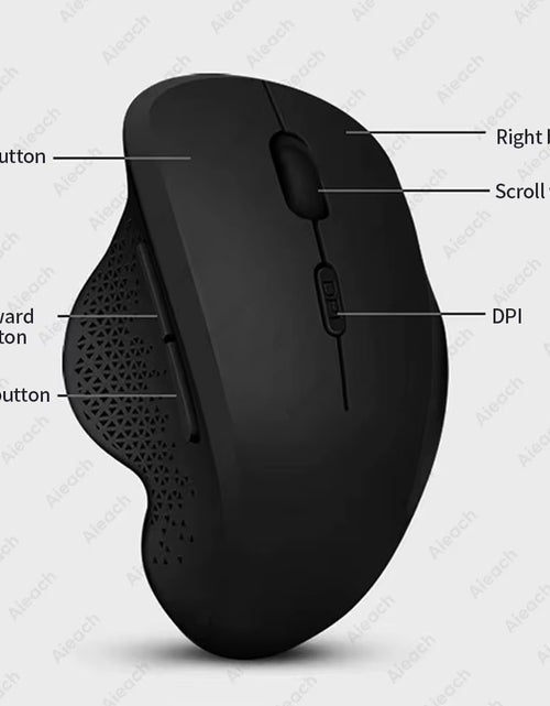 Load image into Gallery viewer, Dual Mode Wireless Computer Mice 1600 DPI Rechargeable Ergonomic Bluetooth Mouse for Laptop/Notebook/Ipad/Tablet/Mac/Chromebook
